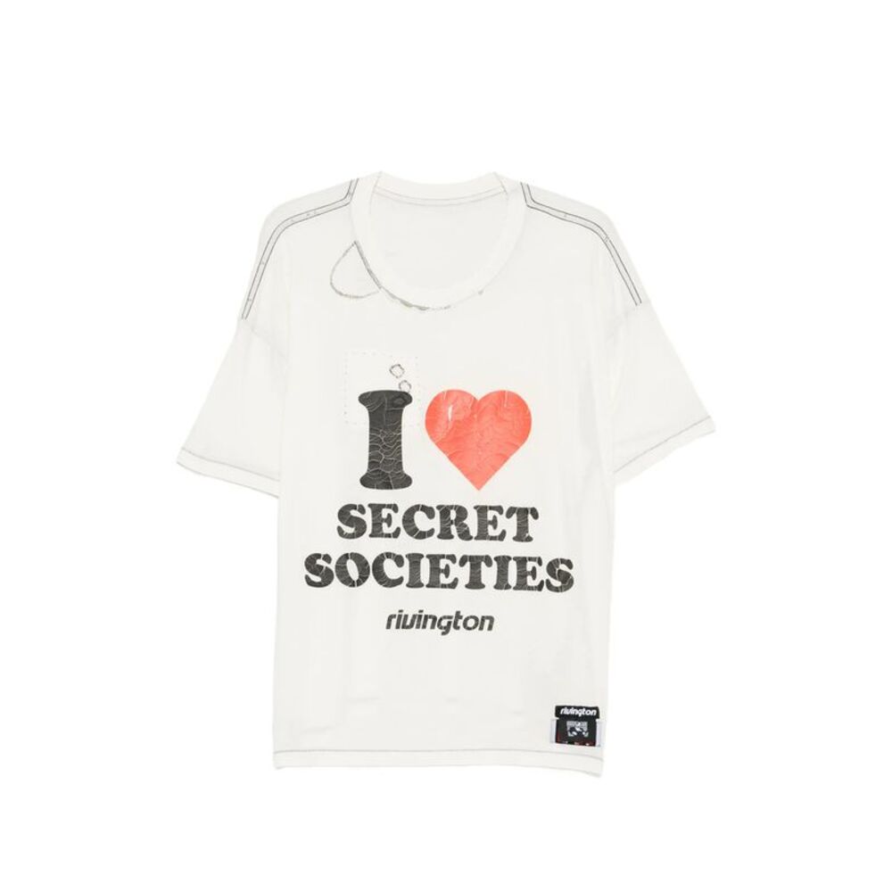 Rivington Roi Rebis White T-Shirts & Vests - T-Shirts Men